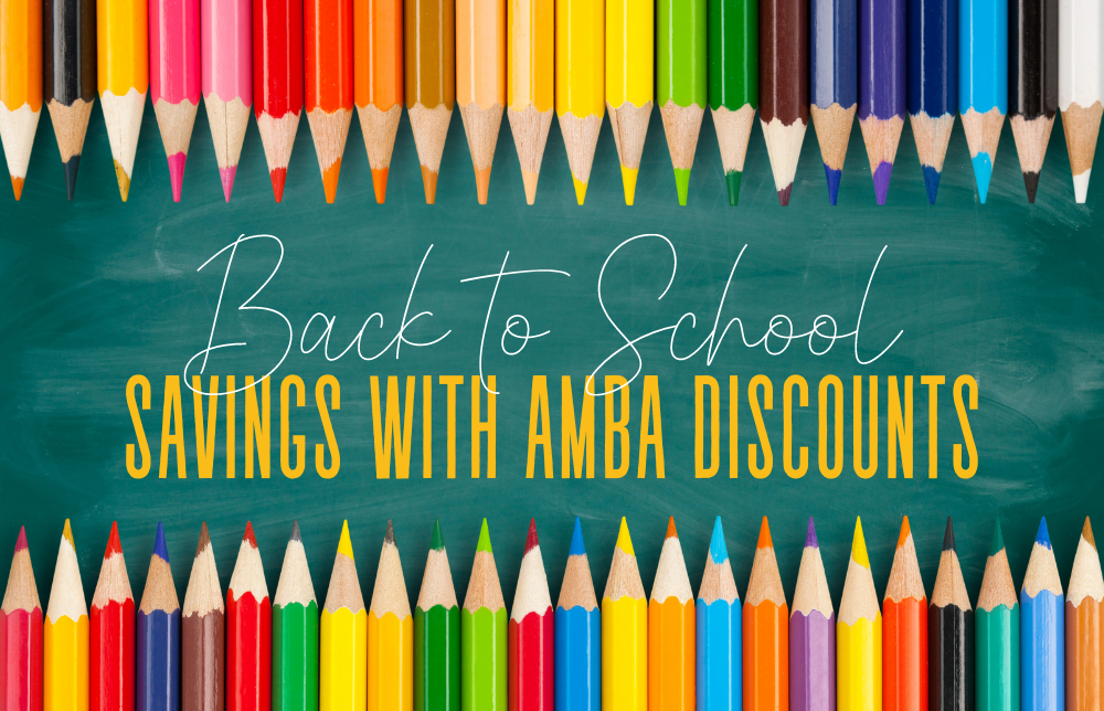 Move Your Education Forward with Back-to-School Savings from  AMBA Discounts Image